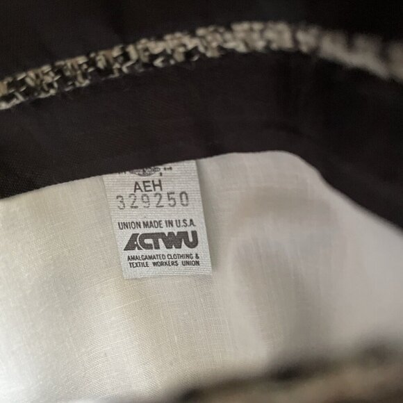 Nino Cerruti Rue Royale Mens Houndstooth Blazer Jacket Black & White Wool Sz 40R - Picture 3 of 12